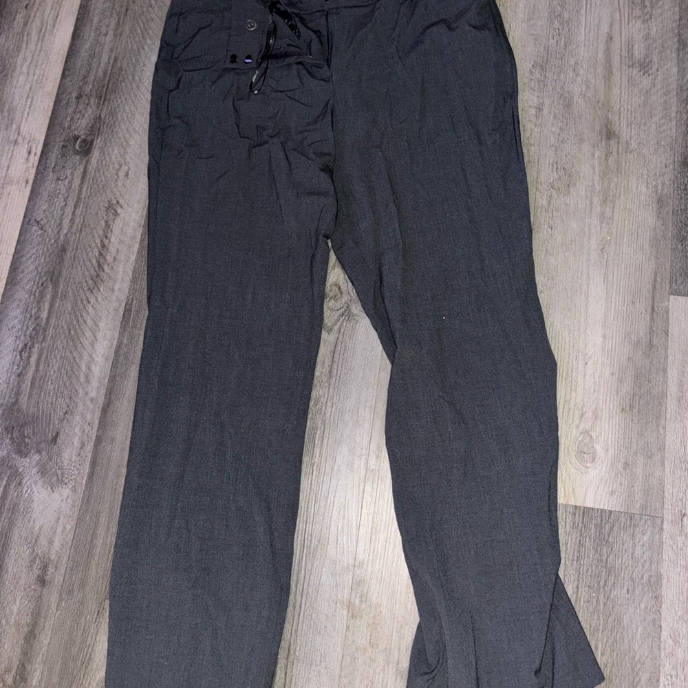 The Limited Black Trousers with Straight Leg Design